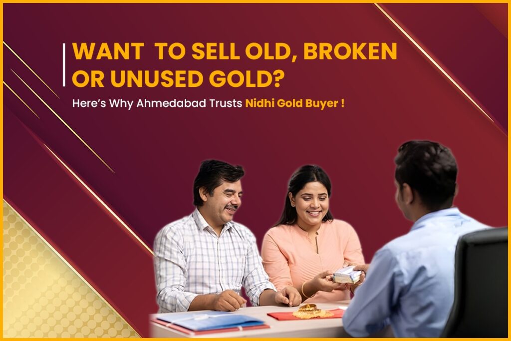 Sell broken gold jewellery to best gold buyer in Ahmedabad with no hidden charges